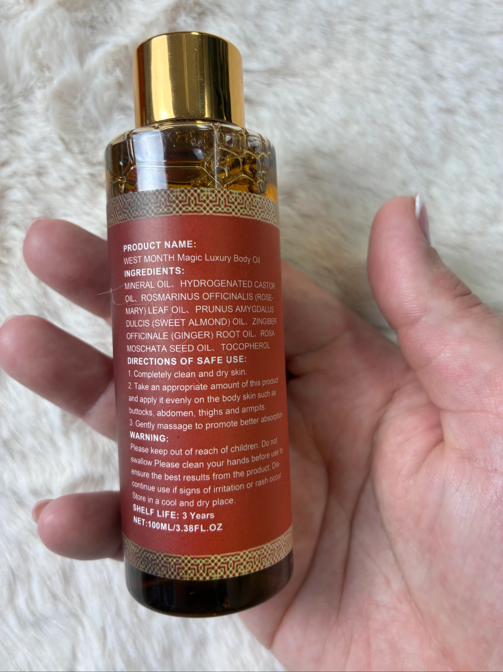 Magische Lichaamsolie West Month – Magic Luxury Lichaamsolie (100ml) – photo 5